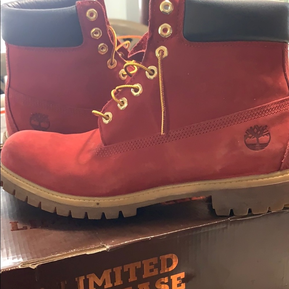 Timberlands Red Suede *Limited Release*
